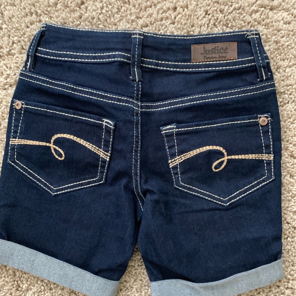 Justice Shorts Low Rise Bermuda Girl 6 R - Picture 3 of 3